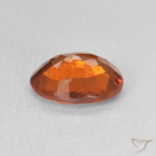9,17 ctw natürlicher Mittelorange Hessonit-Granat, Oval, VS-SI