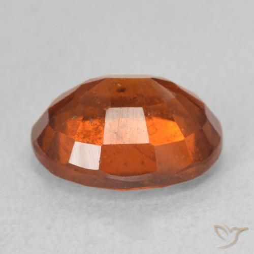 9,17 ctw natürlicher Mittelorange Hessonit-Granat, Oval, VS-SI
