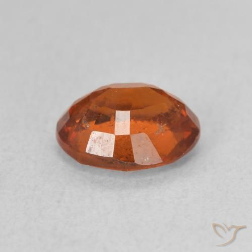 9,17 ctw natürlicher rötlich-orange Hessonit-Granat, Oval, VS-SI