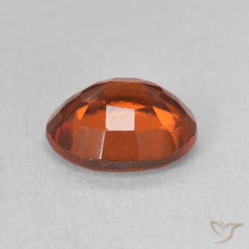 9,17 ctw natürlicher Feuerorange Hessonit-Granat, Oval, VS-SI