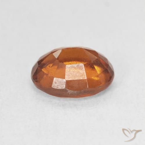 9,17 ctw natürlicher rötlich-orange Hessonit-Granat, Oval, VS