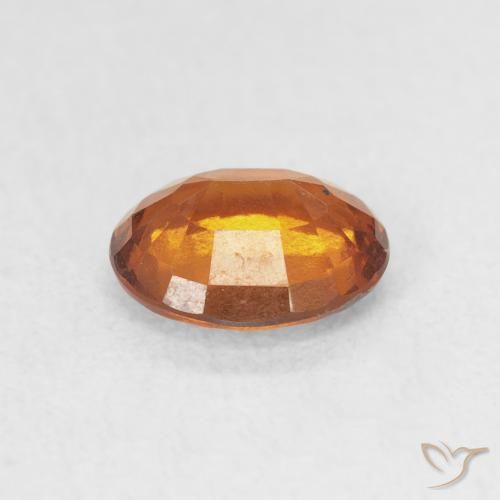 9,17 ctw natürlicher tieforange Hessonit-Granat, Oval, VS