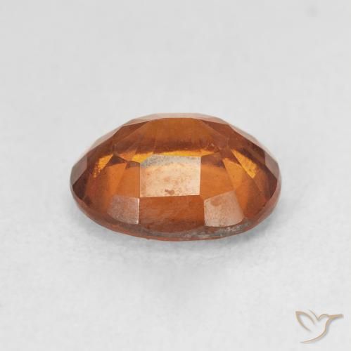 9,17 ctw natürlicher rötlich-orange Hessonit-Granat, Oval, VS