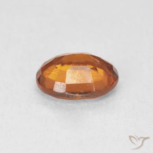 9,17 ctw natürlicher Medium Dark-Orange Hessonit-Granat, Oval, VS