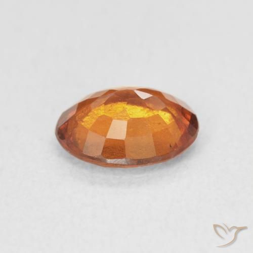 9,17 ctw natürlicher Gelblich-orange Hessonit-Granat, Oval, VS