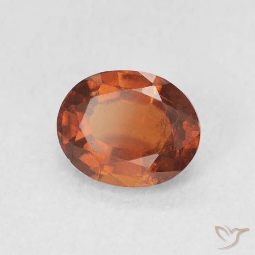 9,17 ctw natürlicher Amber Orange Hessonit-Granat, Oval, VS