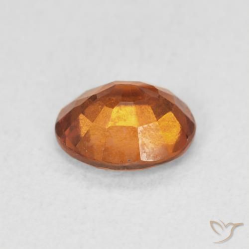 9,17 ctw natürlicher Medium Dark-Orange Hessonit-Granat, Oval, VS