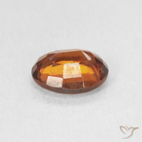 9,17 ctw natürlicher tieforange Hessonit-Granat, Oval, VS