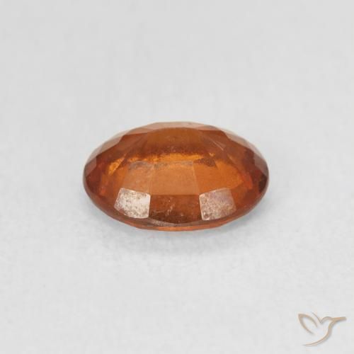 9,17 ctw natürlicher Amber Orange Hessonit-Granat, Oval, VS