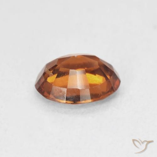 9,17 ctw natürlicher Amber Orange Hessonit-Granat, Oval, VS-SI