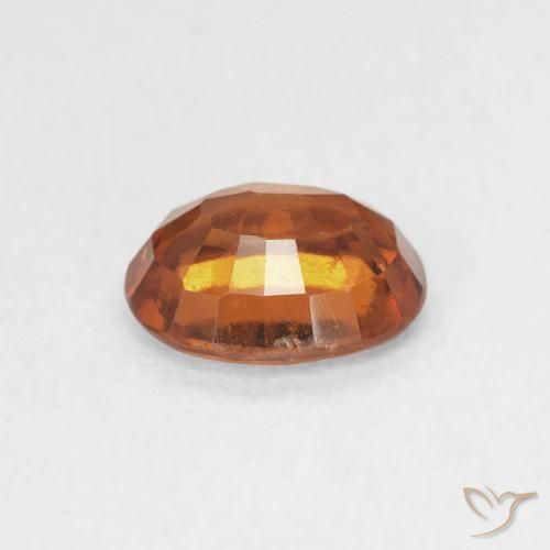 9,17 ctw natürlicher Medium Dark-Orange Hessonit-Granat, Oval, VS