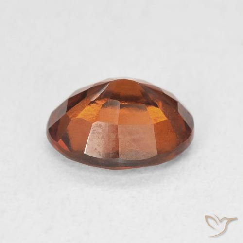 9,17 ctw natürlicher Medium Dark-Orange Hessonit-Granat, Oval, VS