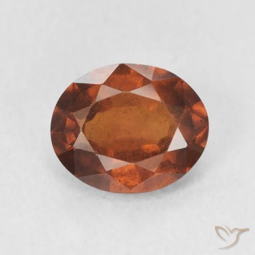 1.87ct Natürlicher Amber Orange Hessonit-Granat, Oval, VS