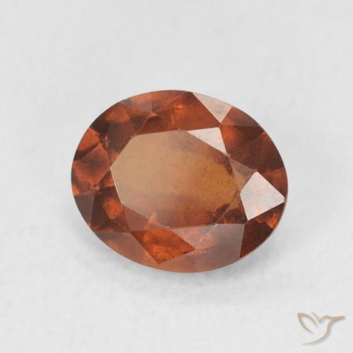 9,17 ctw natürlicher Amber Orange Hessonit-Granat, Oval, VS