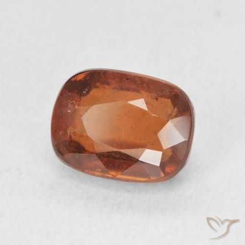 9,17 ctw natürlicher Amber Orange Hessonit-Granat, Kissen, VS