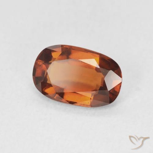9,17 ctw natürlicher Amber Orange Hessonit-Granat, Kissen, VVS-VS