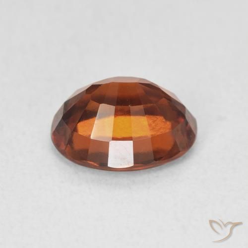 9,17 ctw natürlicher tieforange Hessonit-Granat, Oval, VVS-VS