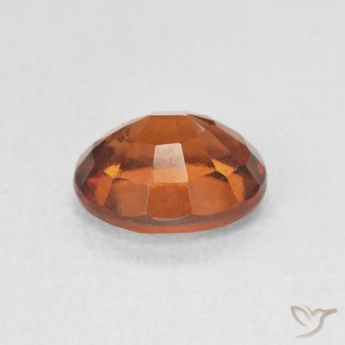 9,17 ctw natürlicher tieforange Hessonit-Granat, Oval, VVS-VS
