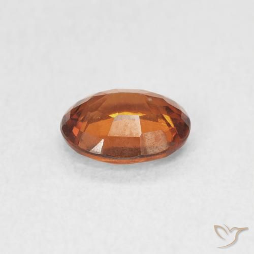 9,17 ctw natürlicher Amber Orange Hessonit-Granat, Oval, VS