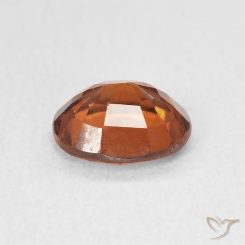 9,17 ctw natürlicher Amber Orange Hessonit-Granat, Oval, VVS-VS