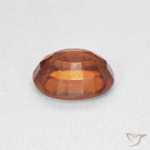 9,17 ctw natürlicher Amber Orange Hessonit-Granat, Oval, VVS-VS
