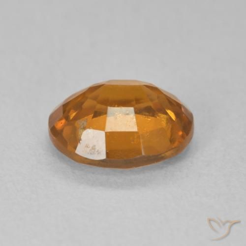 9,17 ctw natürlicher Mittelorange Hessonit-Granat, Oval, VS-SI