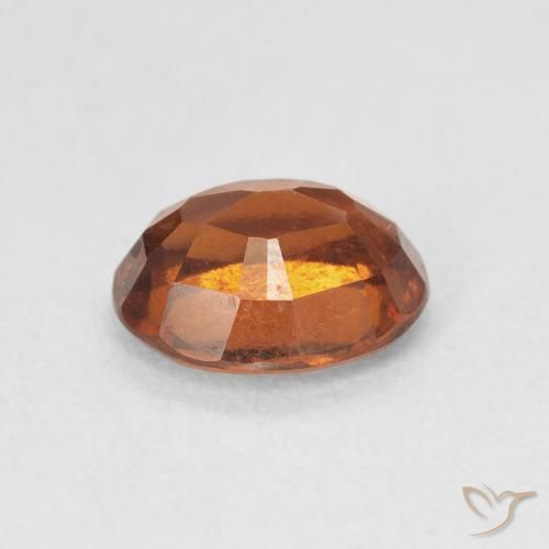 9,17 ctw natürlicher rötlich-orange Hessonit-Granat, Oval, VS-SI