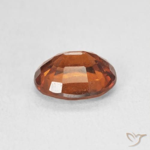9,17 ctw natürlicher Medium Dark-Orange Hessonit-Granat, Oval, VS-SI