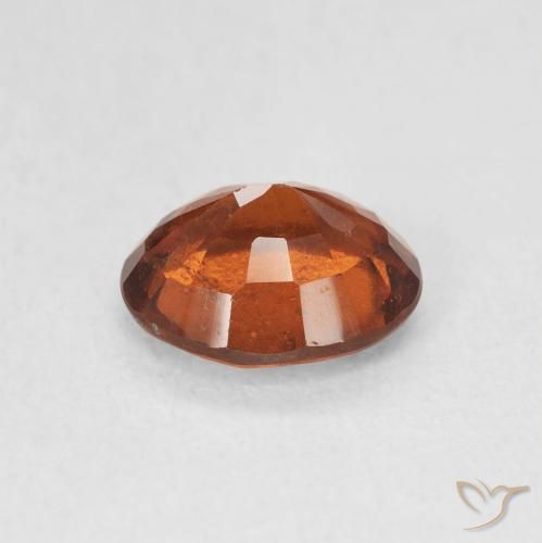 9,17 ctw natürlicher rötlich-orange Hessonit-Granat, Oval, VS-SI