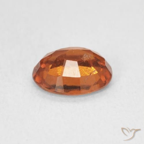 9,17 ctw natürlicher tieforange Hessonit-Granat, Oval, VS-SI