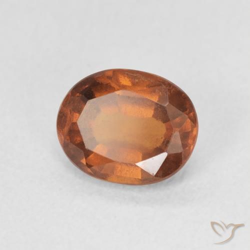 9,17 ctw natürlicher tieforange Hessonit-Granat, Oval, VVS-VS