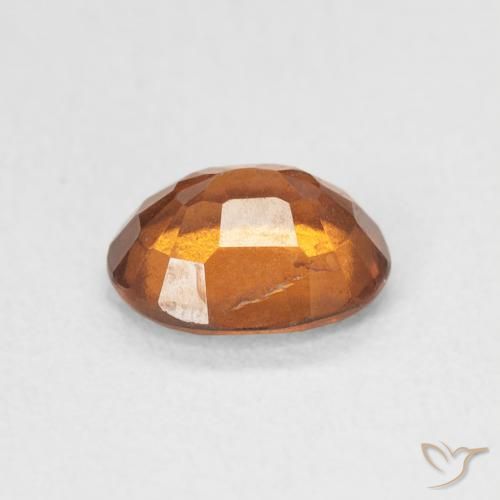 9,17 ctw natürlicher tieforange Hessonit-Granat, Oval, VVS-VS
