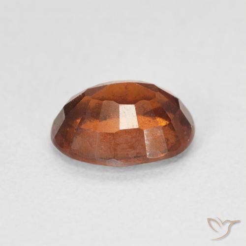 9,17 ctw natürlicher Medium Dark-Orange Hessonit-Granat, Oval, VS-SI