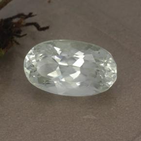 5,18 ctw natürlicher grüner Hiddenit, Oval Schliff, VVS-VS