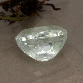 4,34 ctw natürlicher Grünlich weiß Hiddenit, Oval Schliff, VVS-VS