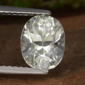 9,17 ctw natürlicher hellgrün Hiddenite, Oval Schliff, VVS-VS