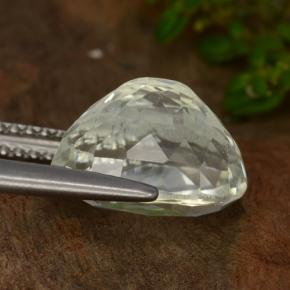 9,17 ctw natürlicher Graugrün Hiddenite, Oval Schliff, VVS-VS