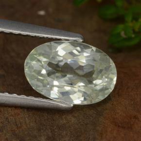 9,17 ctw natürlicher hellgrün Hiddenite, Oval Schliff, VVS-VS