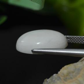 9,17 ctw natürlicher gräulich-weiß Howlit, Oval Schliff, Lichtundurchlässig