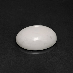 8,38 ctw natürlicher weißer Howlit, Oval Schliff, Lichtundurchlässig
