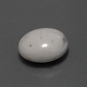 2,32 ctw natürlicher weißer Howlit, Oval Schliff, Lichtundurchlässig