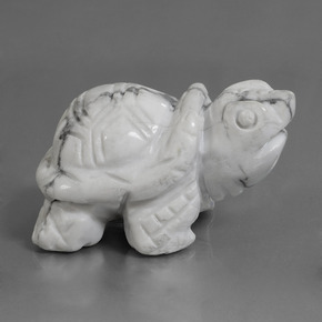 9,17 ctw natürlicher gräulich-weiß Howlith, Ausgefallene Form, Lichtundurchlässig