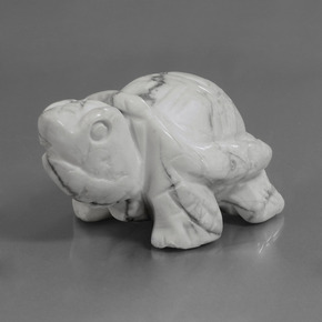 9,17 ctw natürlicher gräulich-weiß Howlith, Ausgefallene Form, Lichtundurchlässig