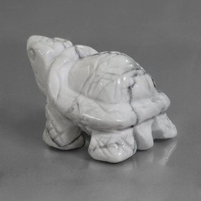 9,17 ctw natürlicher gräulich-weiß Howlith, Ausgefallene Form, Lichtundurchlässig