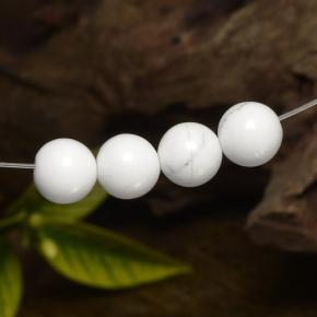 14,65 ct natürliche Mehrfarbiges Weiß Howlit-Edelsteine, Sphäre / Kugel, Lichtundurchlässig