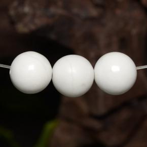 14,13 ct natürliche weißer Howlit-Edelsteine, Sphäre / Kugel, Lichtundurchlässig