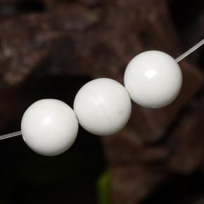 14,13 ct natürliche weißer Howlit-Edelsteine, Sphäre / Kugel, Lichtundurchlässig