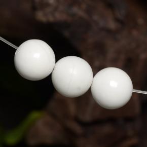 14,13 ct natürliche weißer Howlit-Edelsteine, Sphäre / Kugel, Lichtundurchlässig