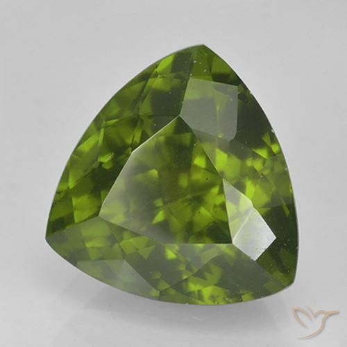 9,17 ctw natürlicher Medium Dark-Green Idokras, Trillion, VS