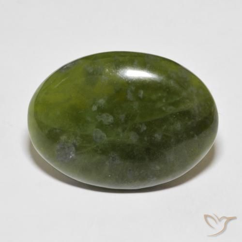 46.00ct Natürlicher Erde Grün Idokras, Oval, Lichtundurchlässig